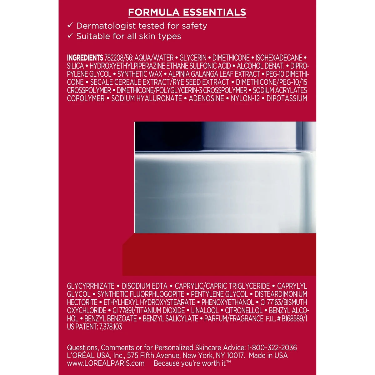 L'Oreal Paris Skin Expert Revitalift Volume Filler Revolumising Day Cream 1.7Oz (Pack of 24)