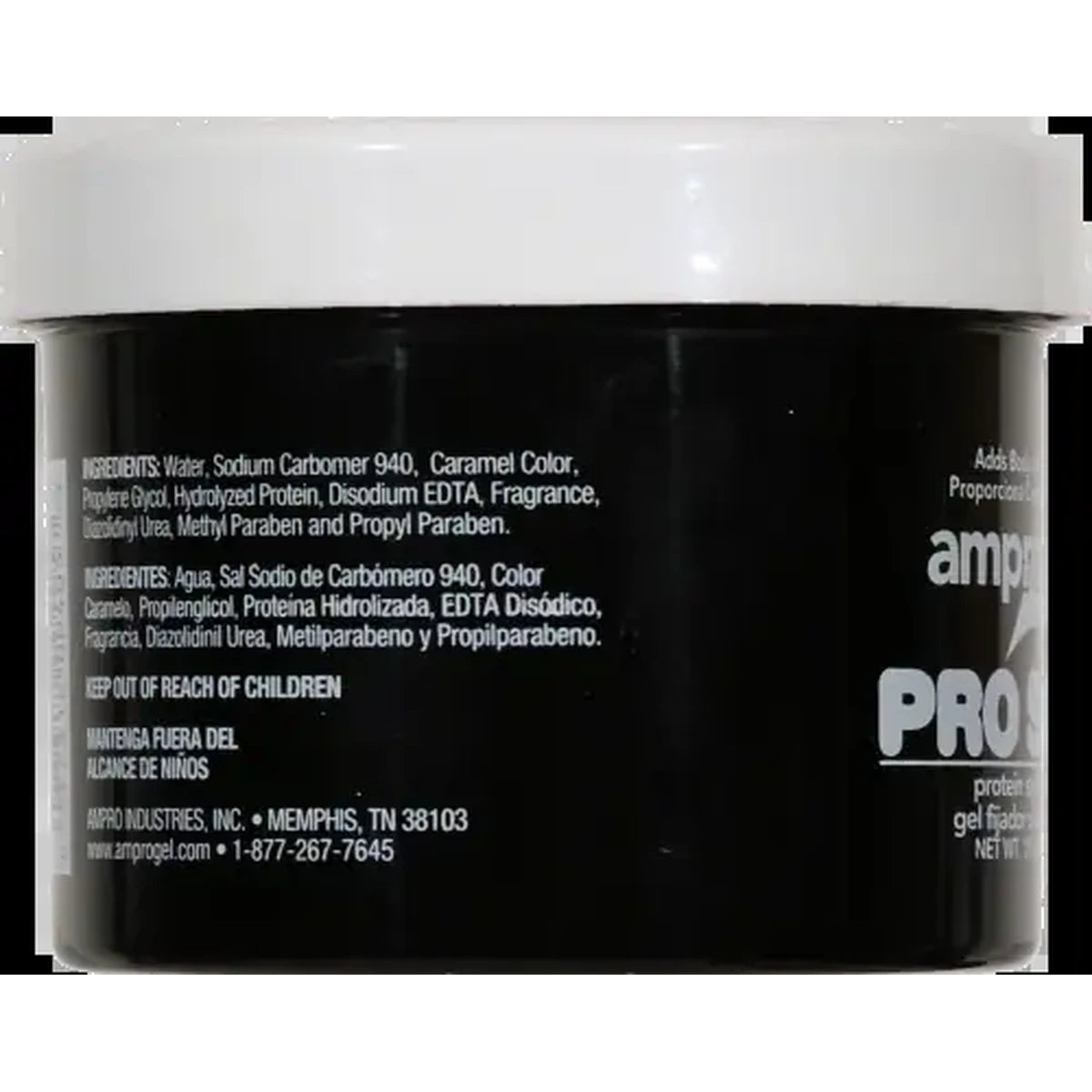 Ampro Pro Styl Protein Hair Styling Gel 10Oz (Pack of 6)