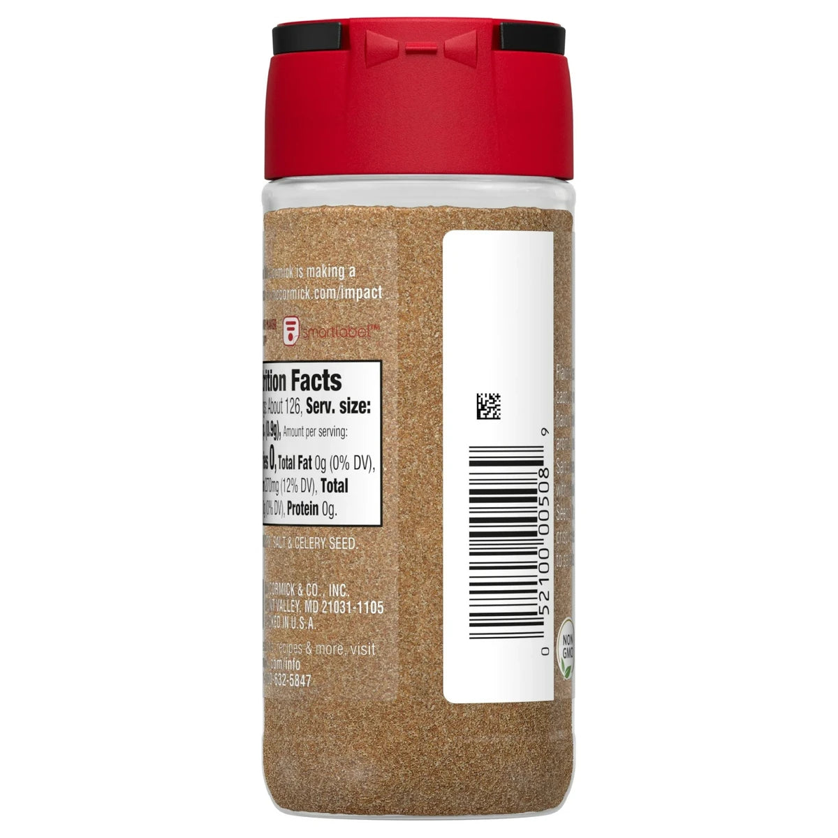 McCormick Celery Salt 4Oz (Pack of 72)