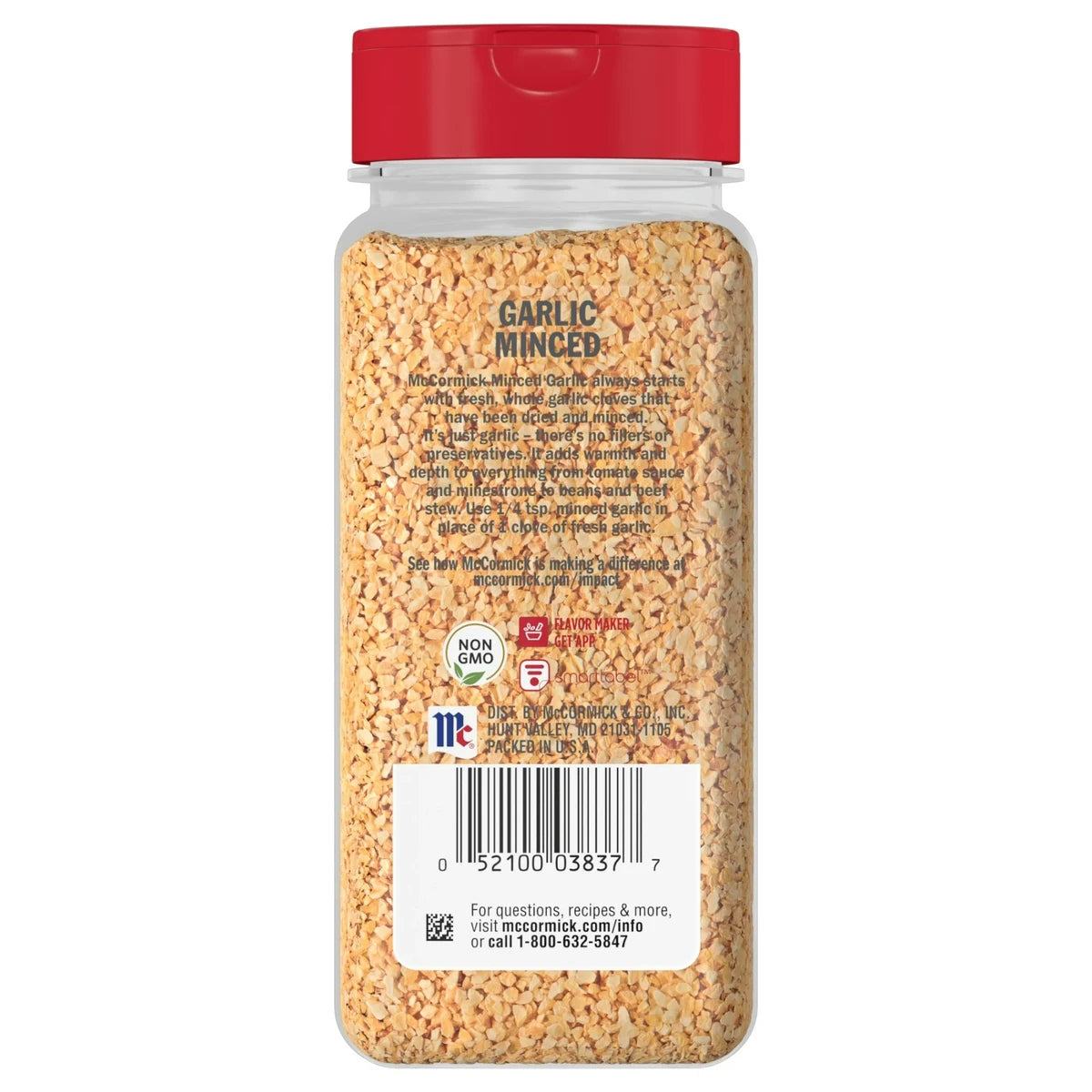 McCormick Minced Garlic 9Oz (Pack of 6)