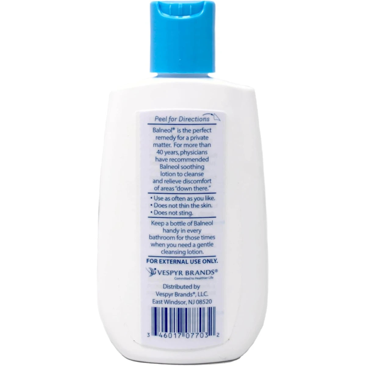 Balneol Soothing Perianal Cleansing Lotion 3Oz (Pack of 24)