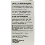Feosol Ferrous Sulfate High Potency Iron Tablets Original 2.08oz (Pack of 36)