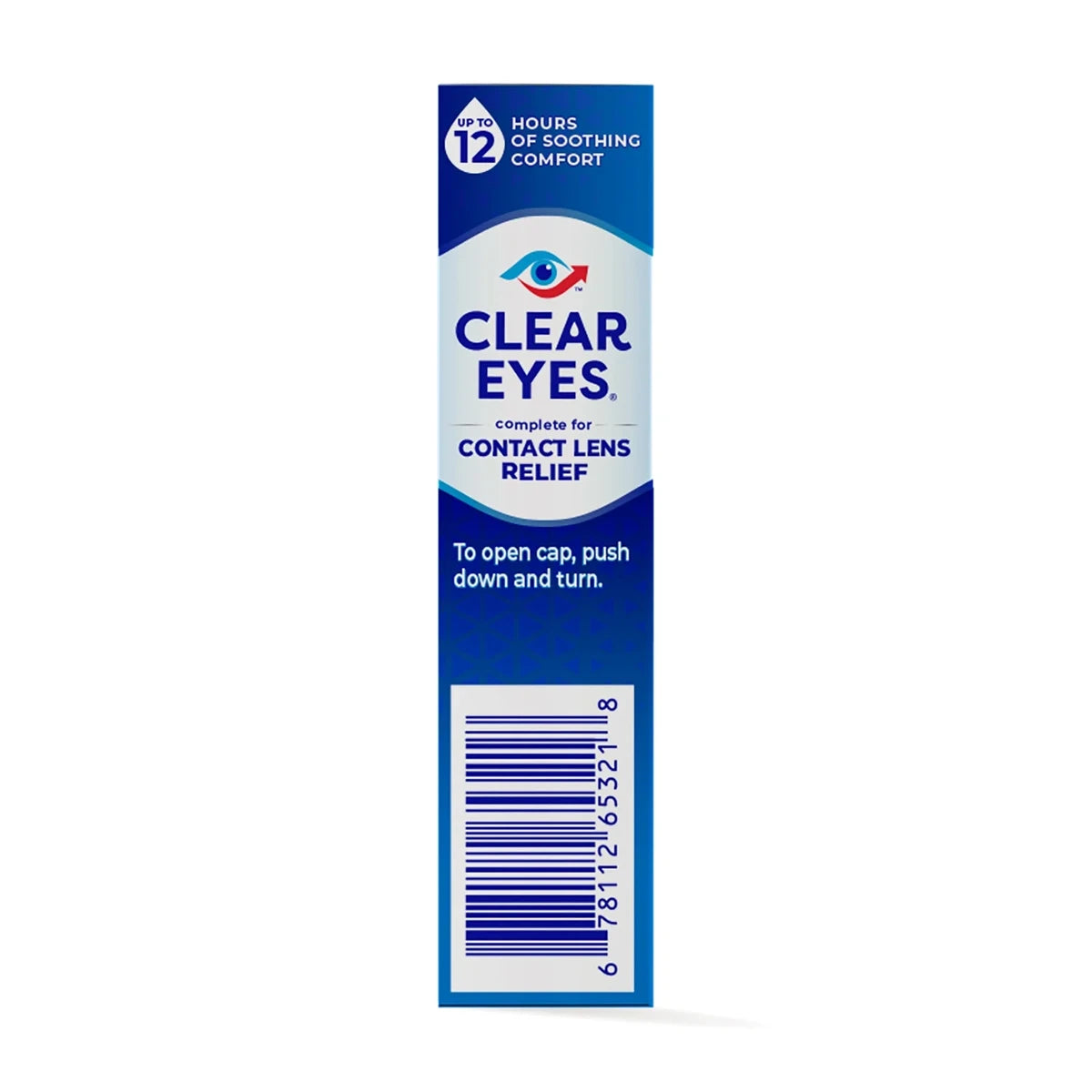 Clear Eyes Clear Contact Lens Relief Eye Drops0.5Oz (Pack Of 24)