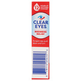Clear Eyes Redness Relief Eye Drops 0.5Oz (Pack of 36)