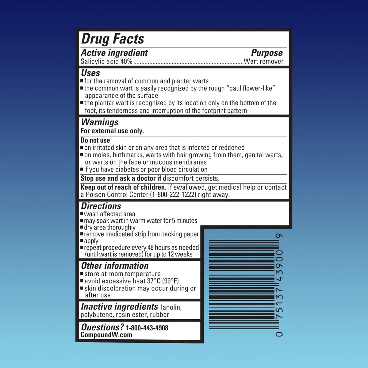 Compound W Nitrofreeze Wart Removal System 1 Kit 3.52oz (Pack of 12)
