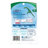 Dentek Fresh Clean Floss Picks Long Lasting Mint 0.17Oz (Pack Of 36)