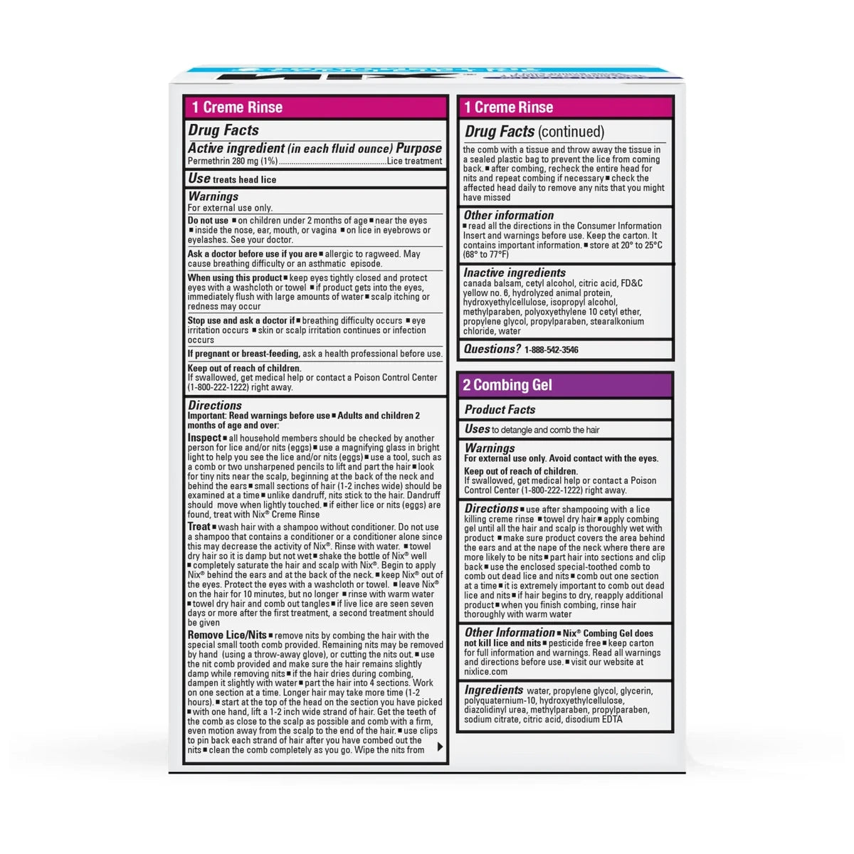 Nix Complete Lice Treatment System 11Oz (Pack of 12)