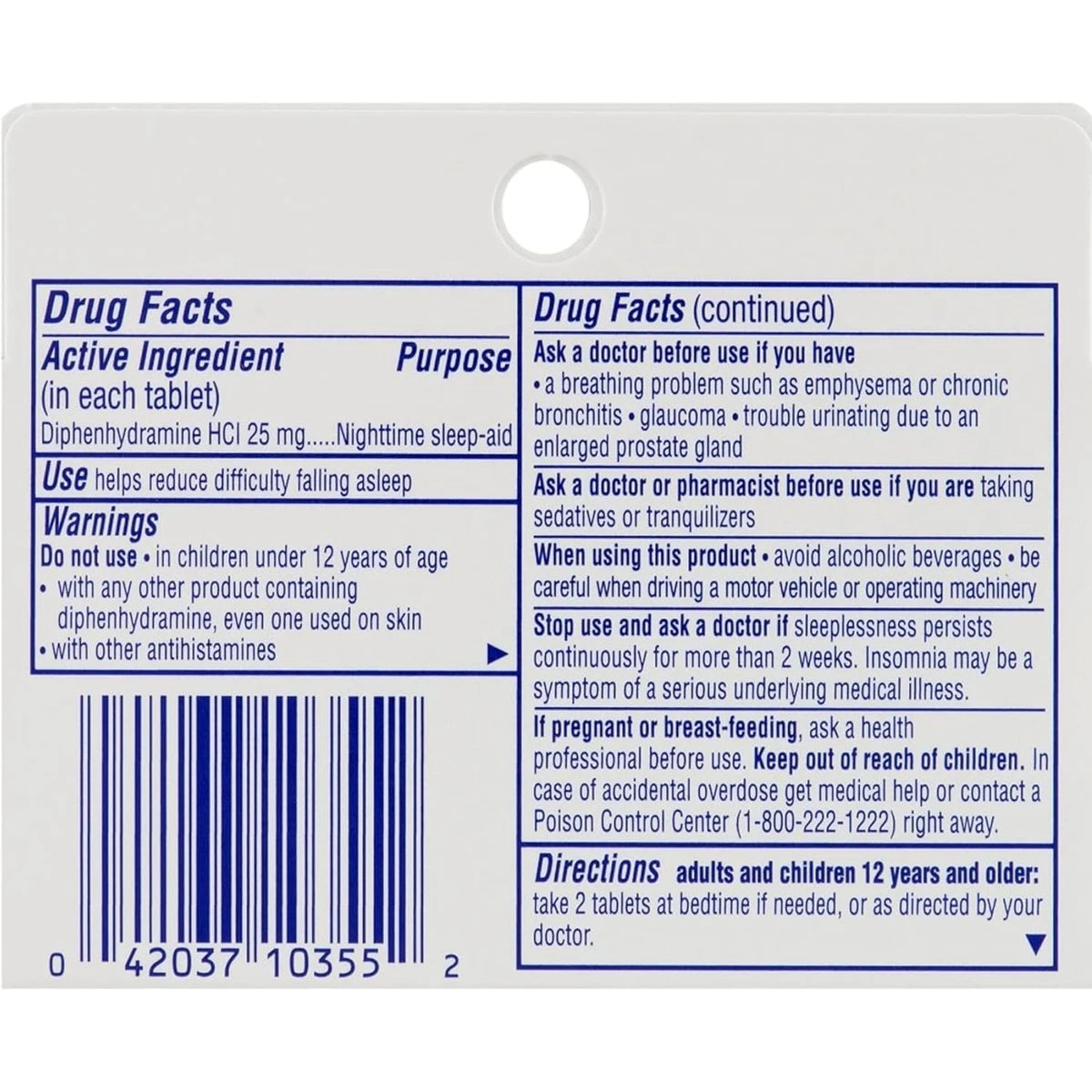 Sominex Original Formula Nighttime Sleep-Aid Diphenhydramine Hcl Wake Up Rested And Refreshed Tablets 0.64Oz (Pack Of 24)