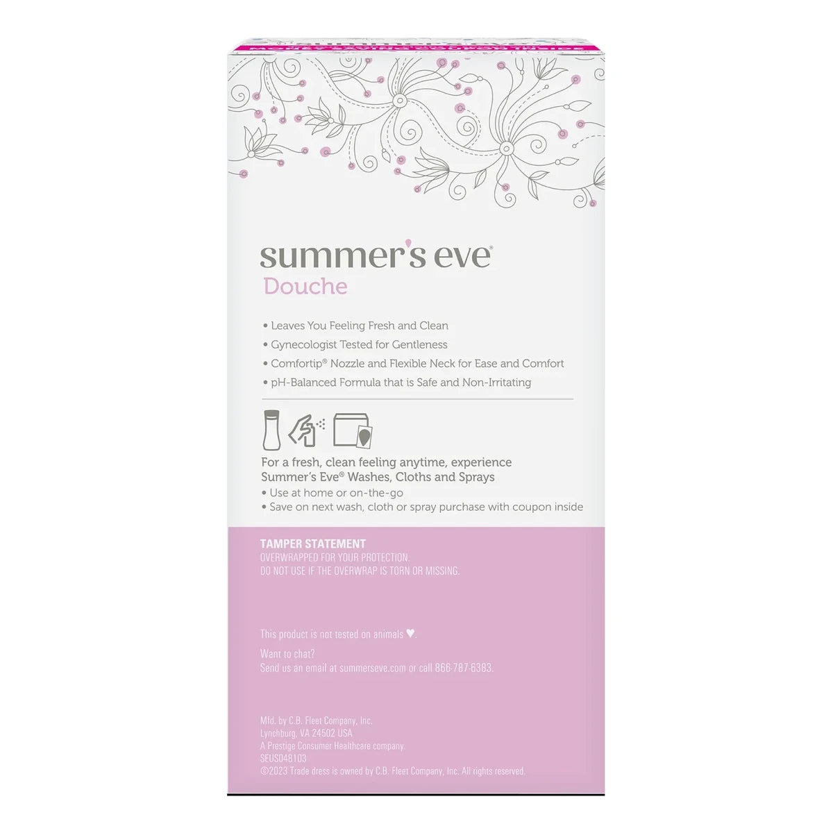 Summers Eve Cleansing Douche Island SplashTwin Pack 4.5oz (Pack of 6)