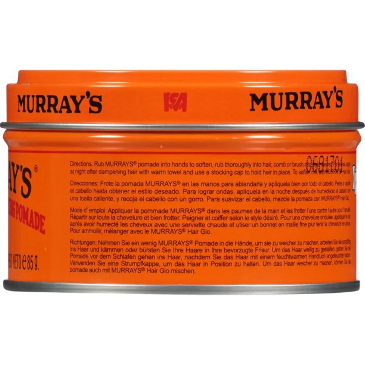 Murrays Superior Hair Dressing Pomade3Oz (Pack of 12)