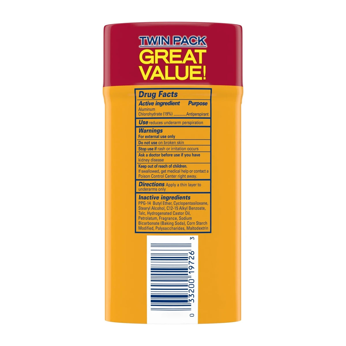 Arm & Hammer Ultramax Solid Antiperspirant And Deodorant Fresh2.6Oz (Pack Of 6)