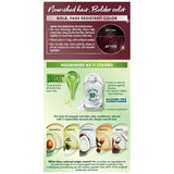 Garnier Nutrisse Ultra Color Nourishing Color Creme BR2 Dark Intense Burgundy 7.2Oz (Pack of 12)