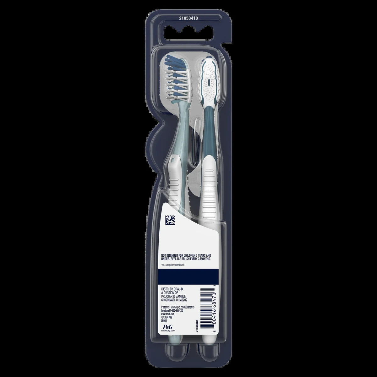 Oral B Pro Health All In One Toothbrush Twin Pack Deep Plaque Removal Soft 2.4Oz(Pack of 72)