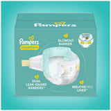 Pampers Swaddlers Active Newborn Baby Diapers 66.4Oz (Pack of 1)