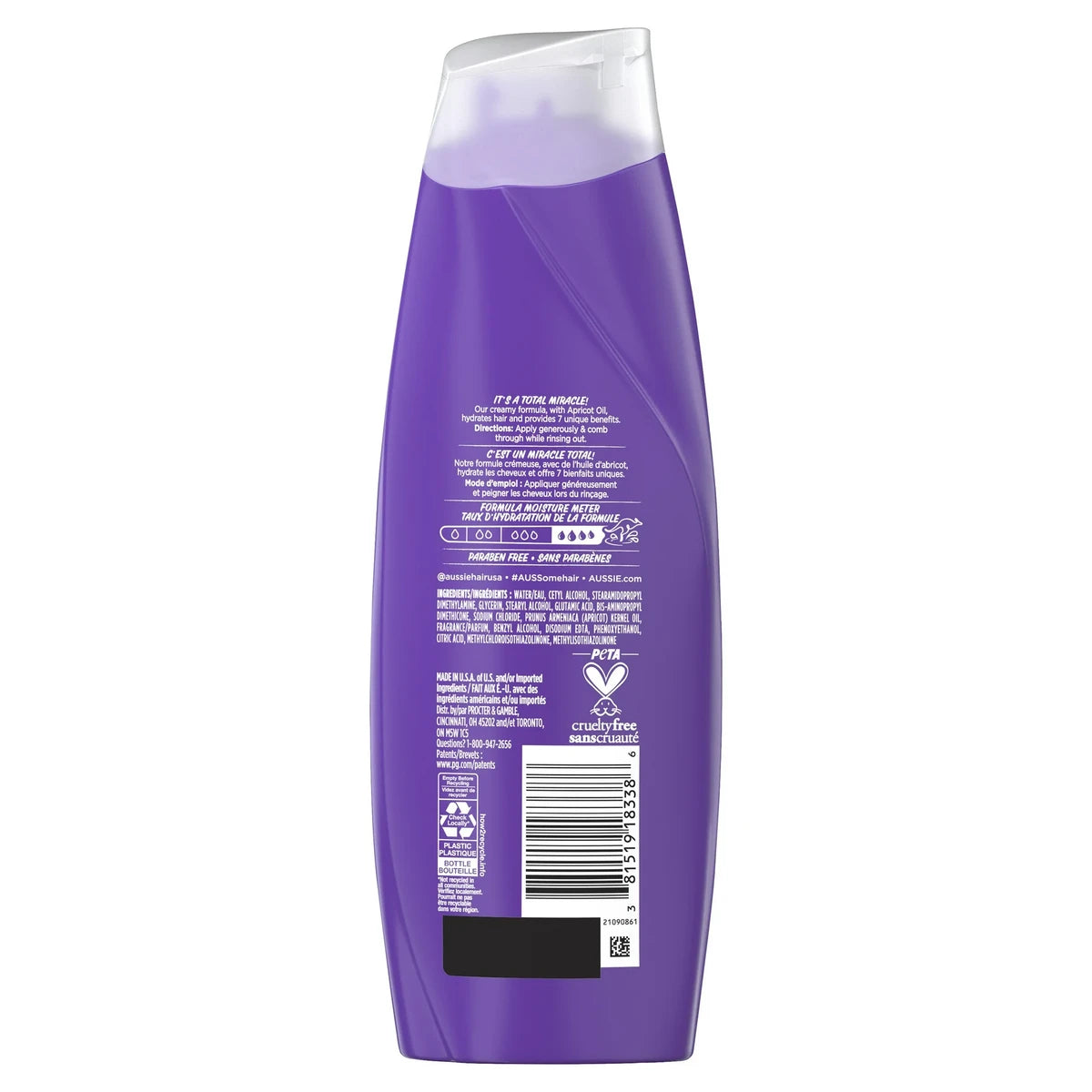 Aussie Total Miracle Collection 7N1 Hair Conditioner 12.10Oz (Pack of 6)