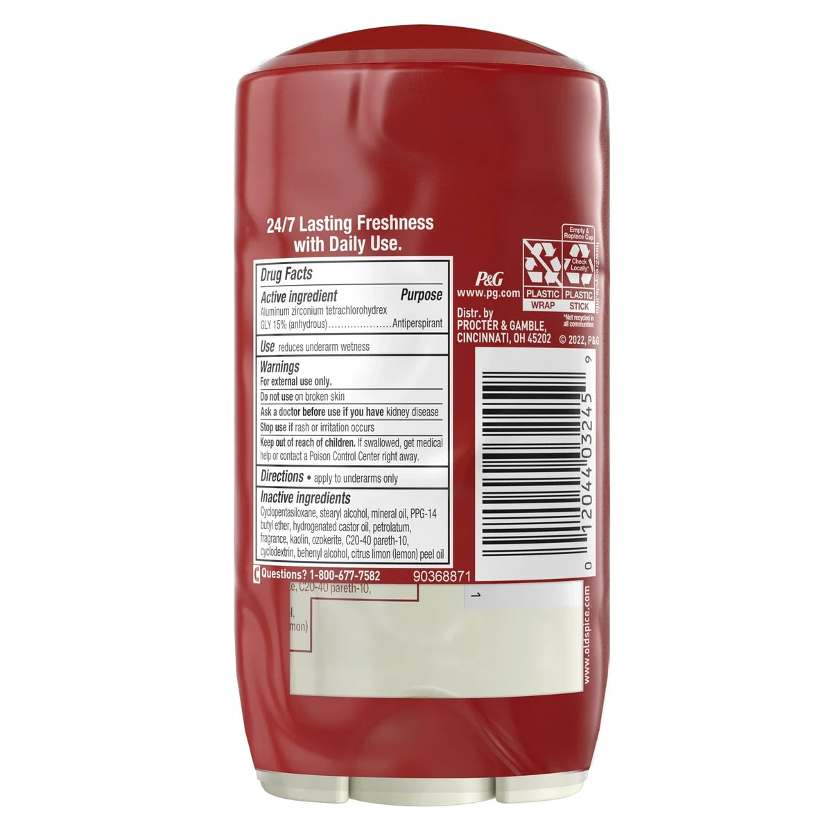 Old Spice Mens Antiperspirant Deodorant Deep Sea With Ocean Elements Twin Pack 2.6Oz (Pack Of 6)