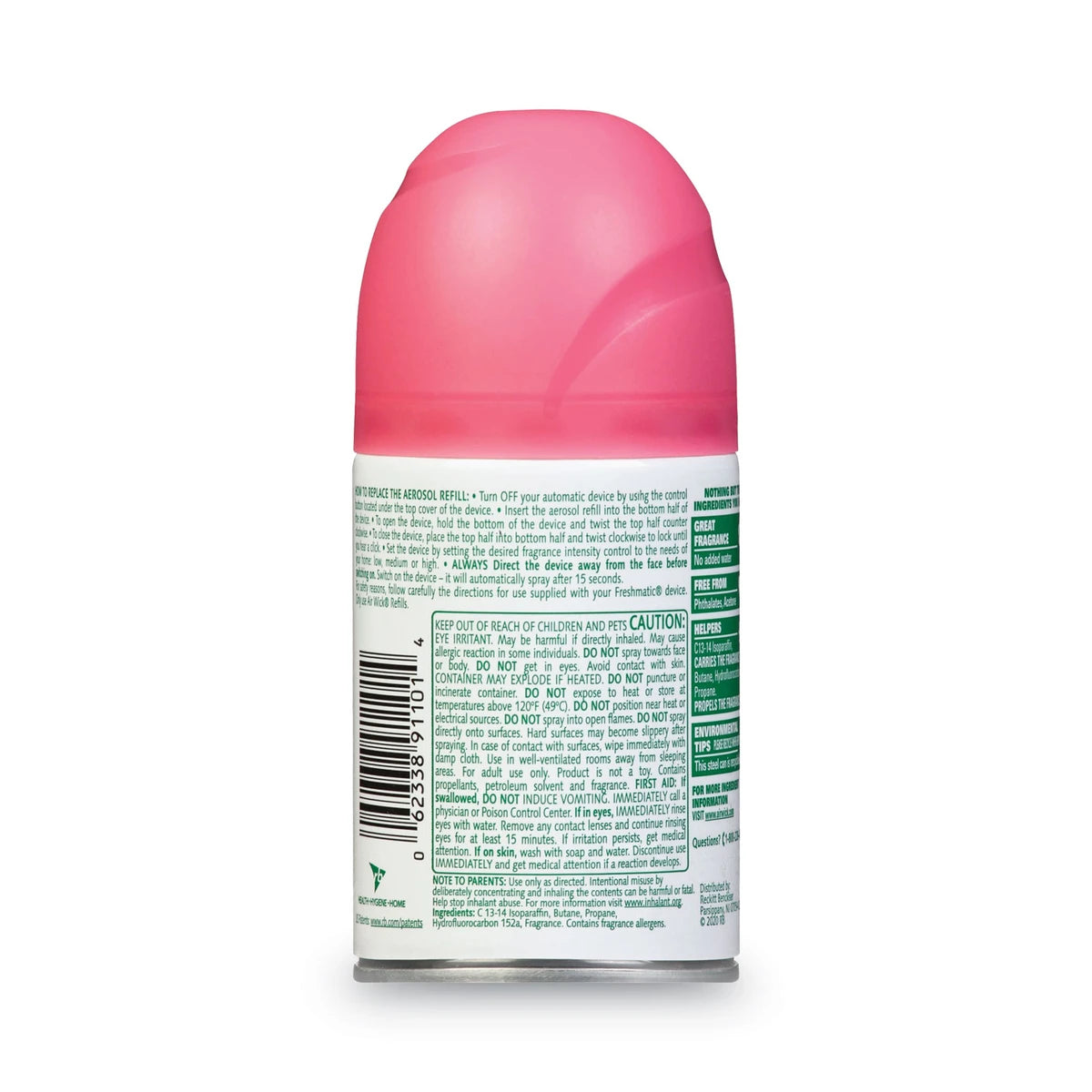 Air Wick Life Scents Freshmatic Ultra Refill Air Freshener Spray Summer Delights 6.17Oz (Pack of 6)