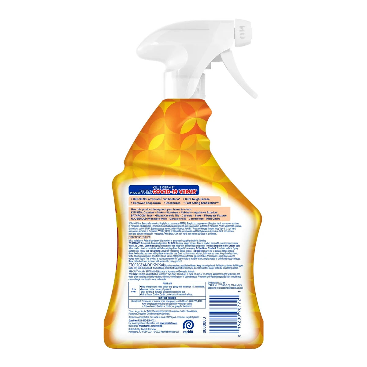 Lysol Brand New Day All Purpose Cleaner 32Oz (Pack of 9)