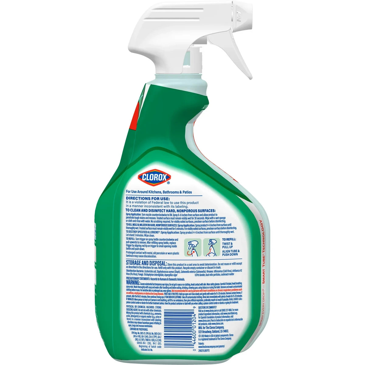 Clorox Clean Up All Purpose Cleaner with Bleach Original 32Oz (Pack of 9)