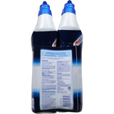 Lysol Power Toilet Bowl Cleaner Gel For Cleaning and Disinfecting Stain Removal Twin Pack 24Oz (Pack of 4)