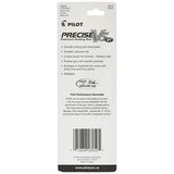 Pilot Precise V5 RT Retractable Rollerball Pens Extra Fine Point Black Ink 1 EA 0.635oz (Pack of 48)