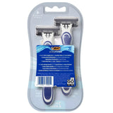 BIC EasyRinse Anti-Clogging Men's Disposable Razors with 4 Blades - 2 Ct 1.94oz