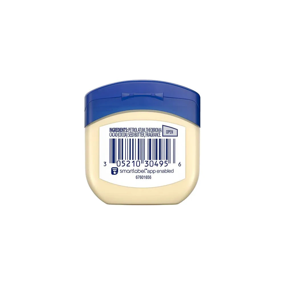 Vaseline Rich Conditioning Petroleum Jelly Cocoa Butter 1.75Oz (Pack of 144)