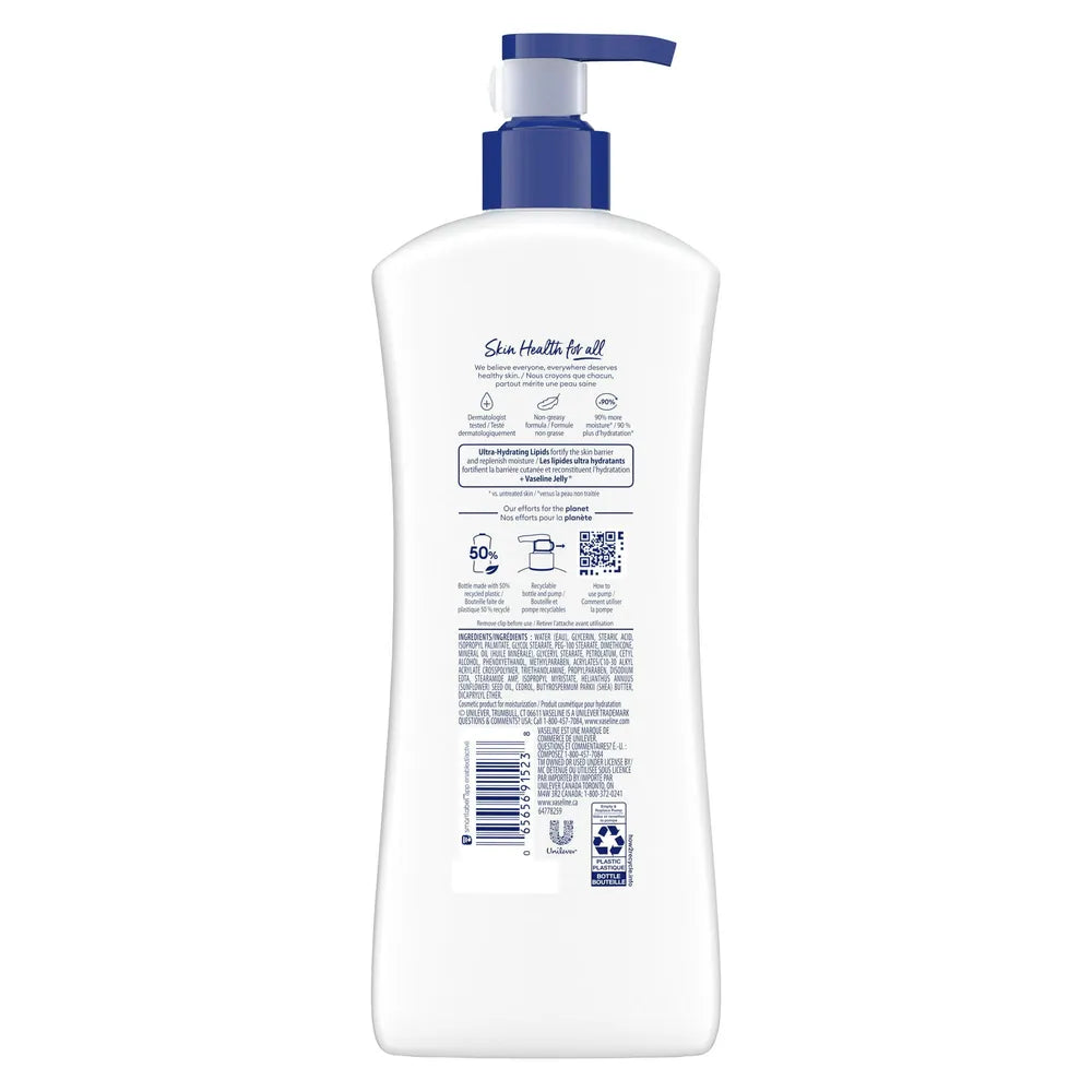 Vaseline Intensive Care Advanced Repair Body Lotion Unscented 20.30Oz (Pack of 4)