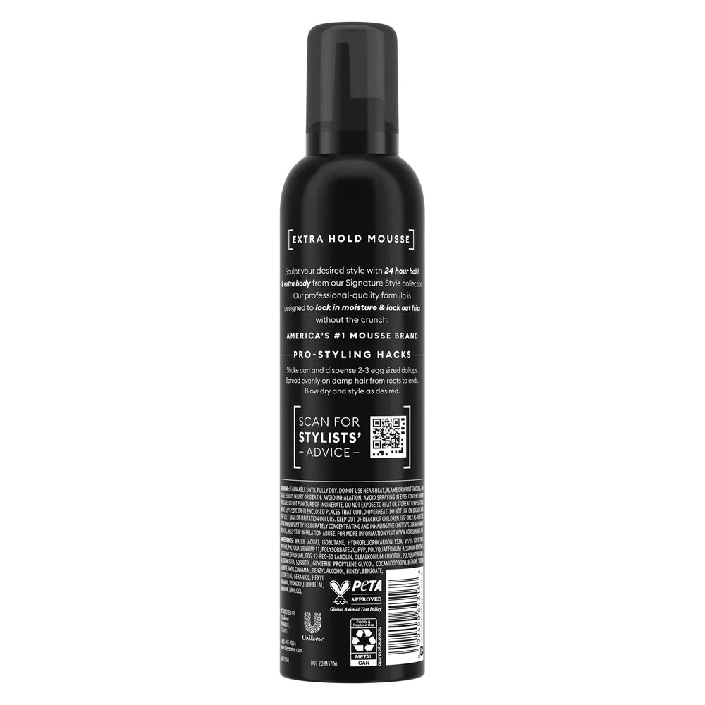 Tresemme Styling Mousse Extra Hold 10.5Oz (Pack of 6)
