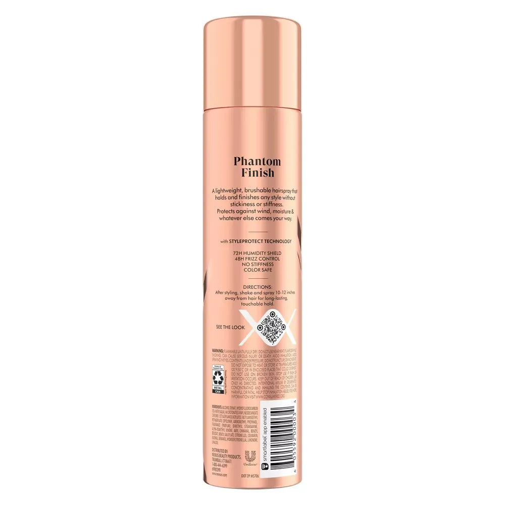 Nexxus Comb Thru Natural Hold Design And Finishing Mist Hair Spray 10Oz (Pack of 4)