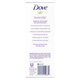 Dove Relaxing Lavender Beauty Bar with Lavender and Chamomile Scent 6 Ea 3.75Oz (Pack of 12)