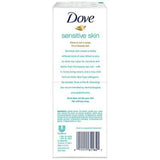 Dove Sensitive Skin Bath Bars Unscented 6 Ea 3.75Oz (Pack of 12)