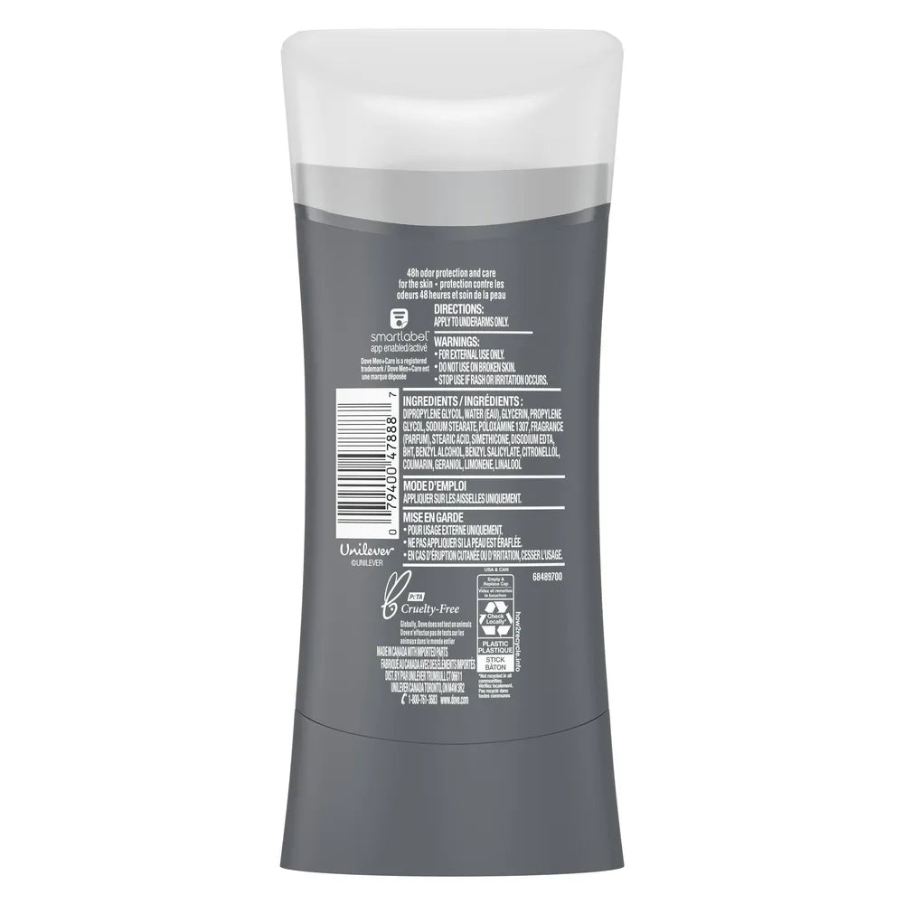 Dove Men Plus Care Aluminum Free Deodorant Eucalyptus And Birch 2.6Oz (Pack of 12)