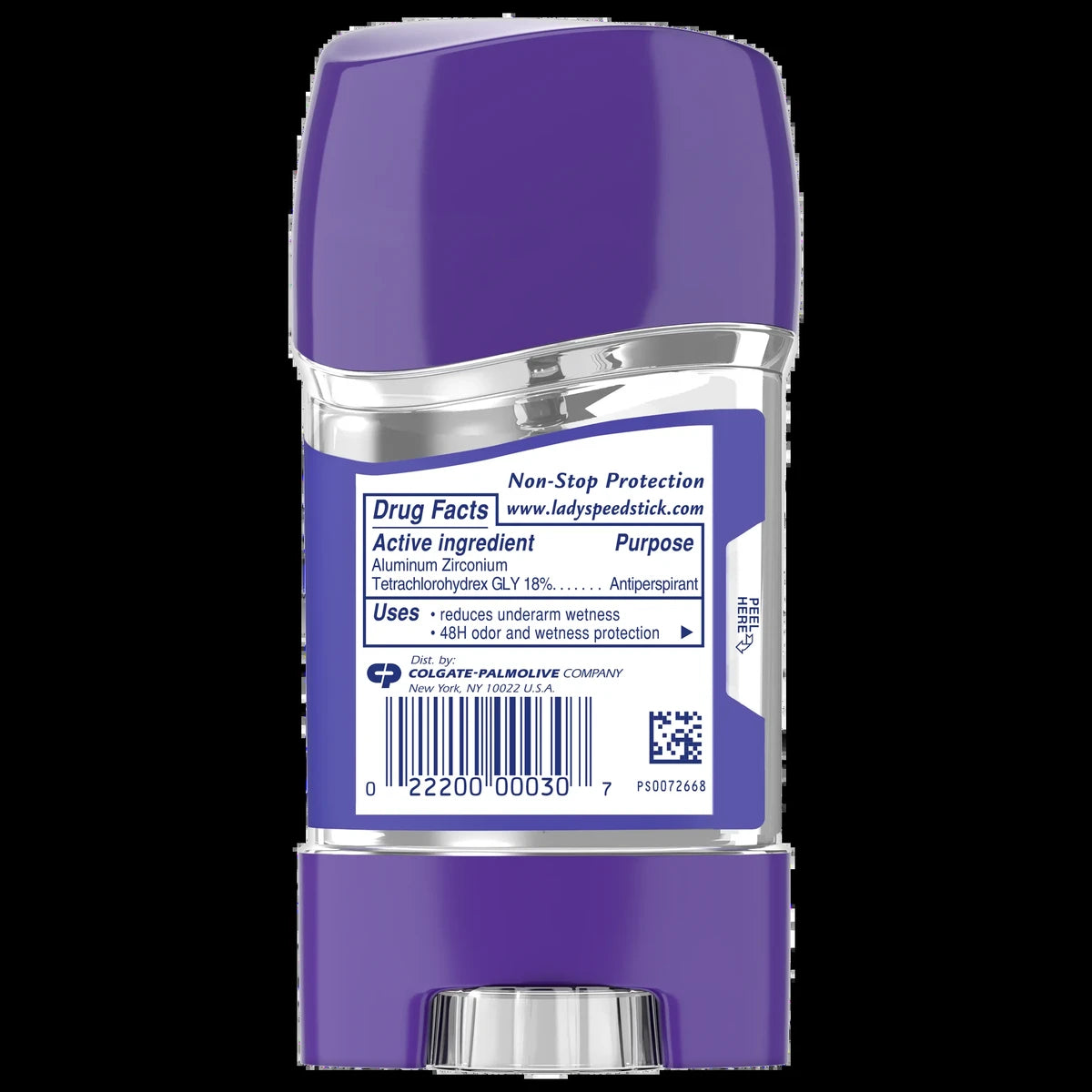 Lady Speed Stick 24X7 Fresh Fusion Gel Deodorant 2.3Oz (Pack of 12)