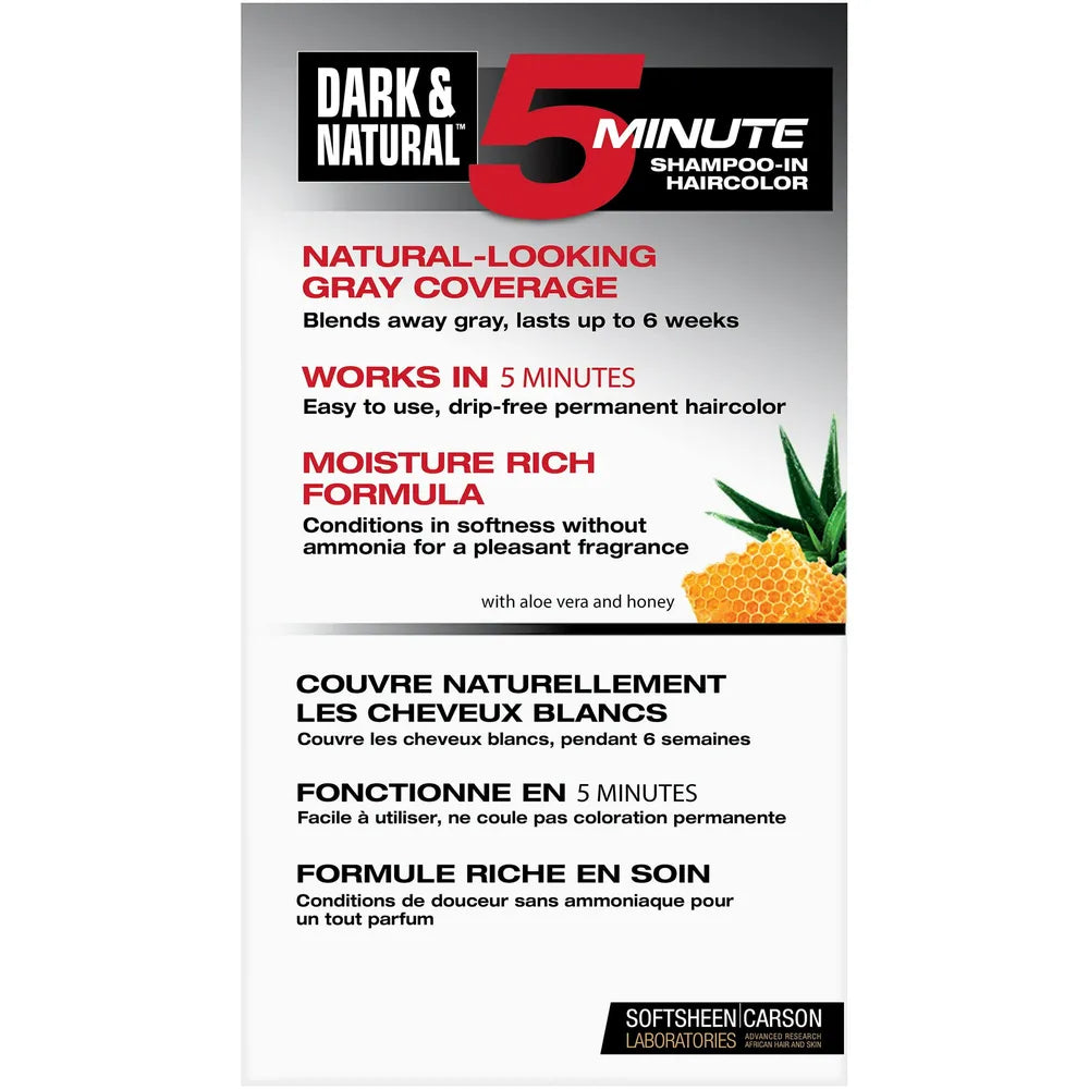 Dark And Natural Permanent Hair Color Jet Black Kit (Pack of 12)