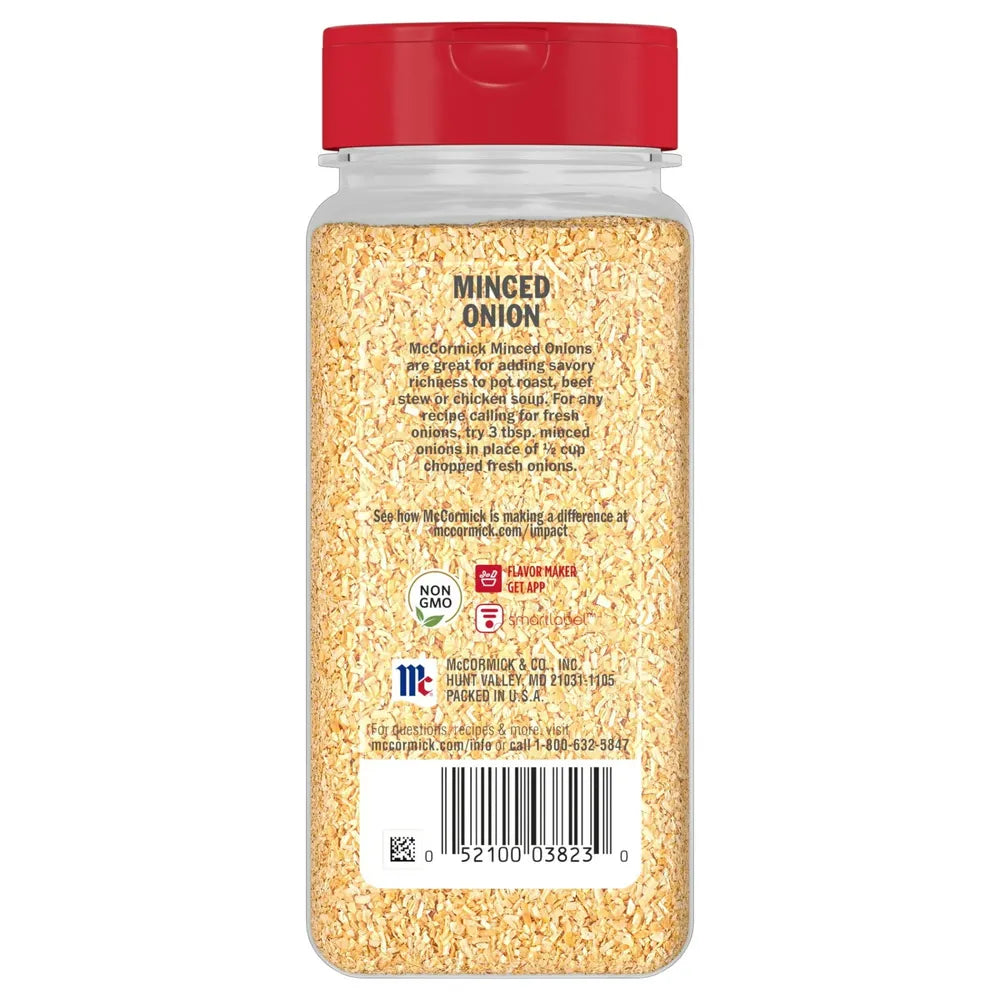 McCormick Kosher Minced Onions 6.37 Oz (Pack of 6)