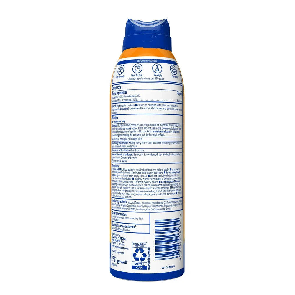 Banana Boat Sport Ultra SPF 65 Sunscreen Spray 6oz (Pack of 12)