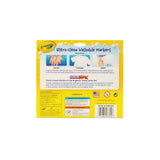 Crayola Markers Broad line Washable Marker Set Assorted 12ct 6.3oz (Pack of 24)