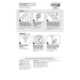 3M Command Clear Small Wire Hooks 2.24Oz (Pack of 36)