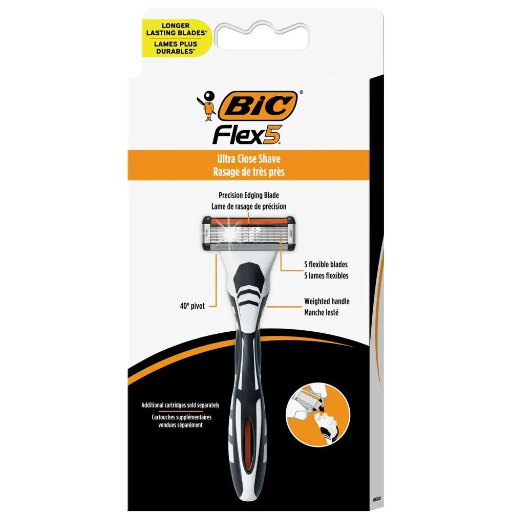 BIC Flex 5 Hybrid Razor 3 Pack2.4oz (Pack of 72)