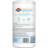 Clorox Wipes Free & Clear 75 Count 5.39oz (Pack of 6)