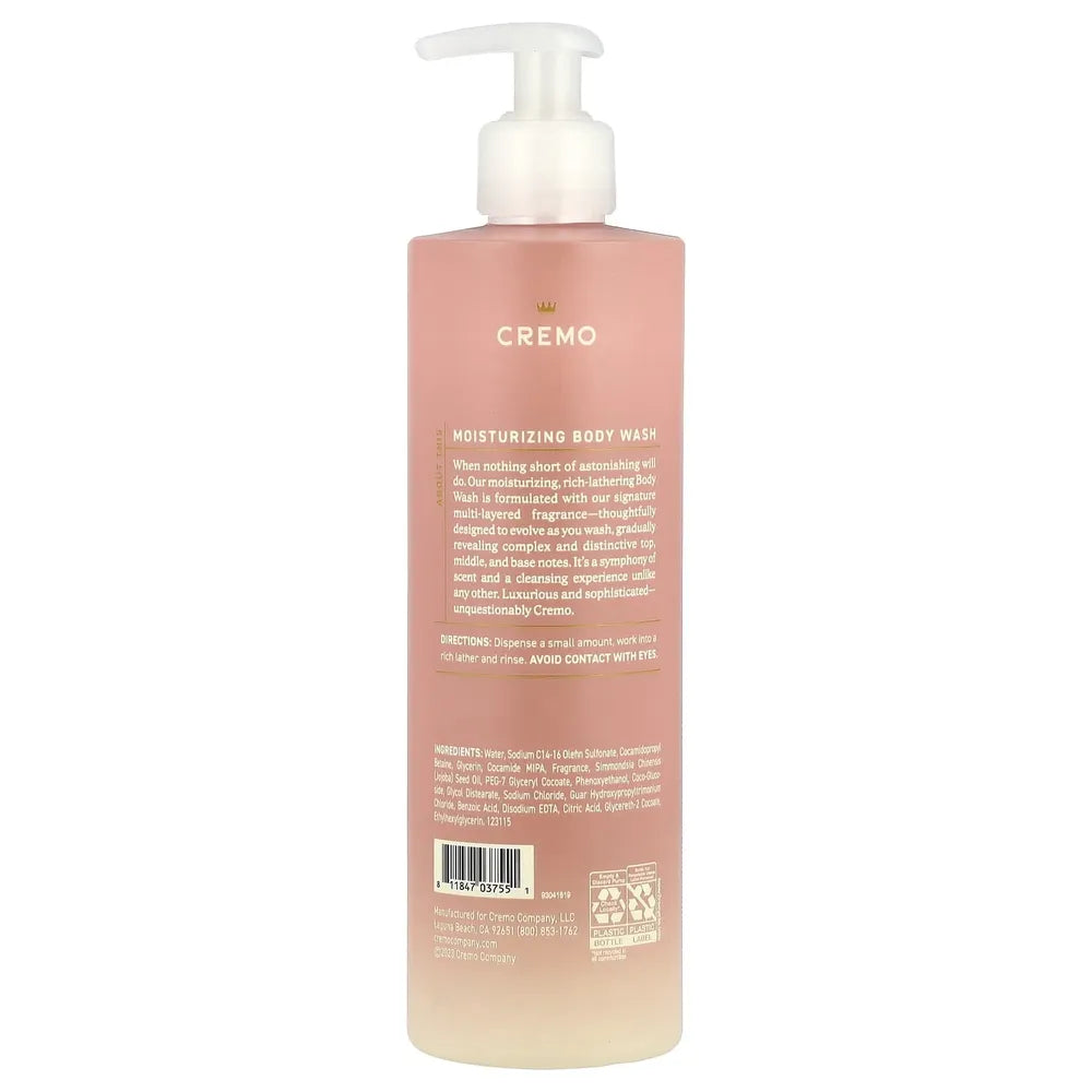 Cremo Women's Body Wash Wild Iris Musk 16 oz (Pack of 12)