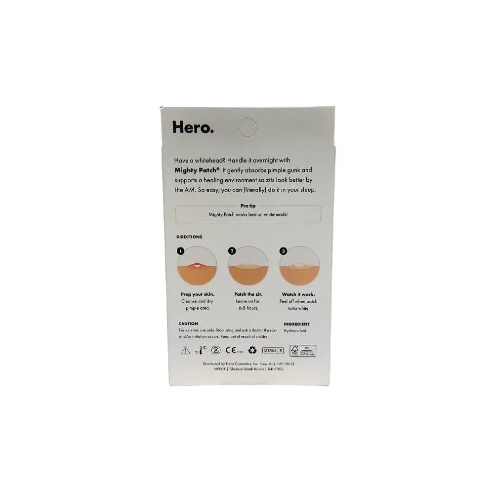 Hero Mighty Patch Original 36 Count 0.63Oz (Pack Of 24)