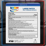 Icy Hot Patch Extra Strength Back Pain Relief Large Size 2.5Oz (Pack of 24)
