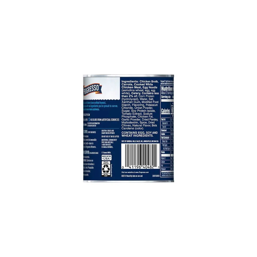 Progresso Light Chicken Noodle Soup 18.5Oz (Pack of 12)