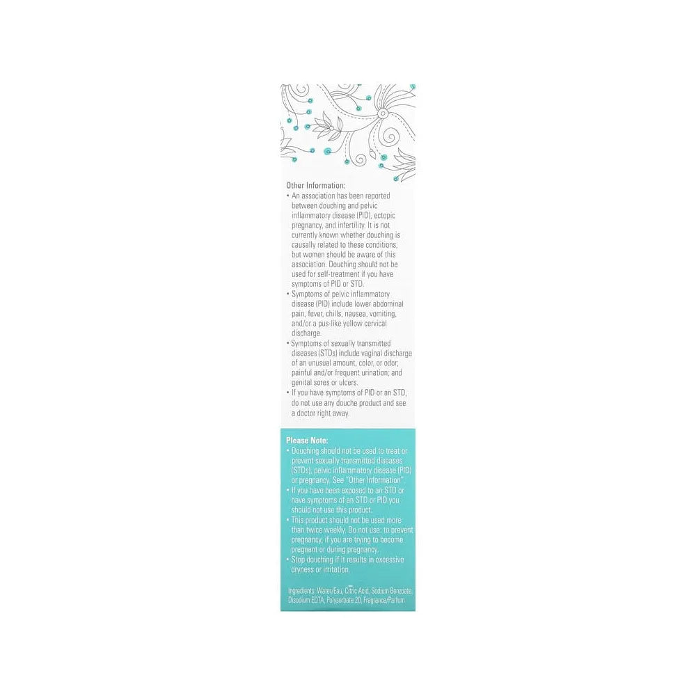 Summers Eve Cleansing Douche Fresh Scent4.5Oz (Pack of 12)