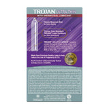 Trojan Sensitivity Ultra Thin Lubricated Latex Condoms Spermicidal 2.11Oz  (Pack of 48)