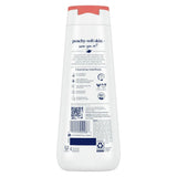 Dove Rebalancing Body Wash Peach and rice milk 20Oz (Pack of 4)
