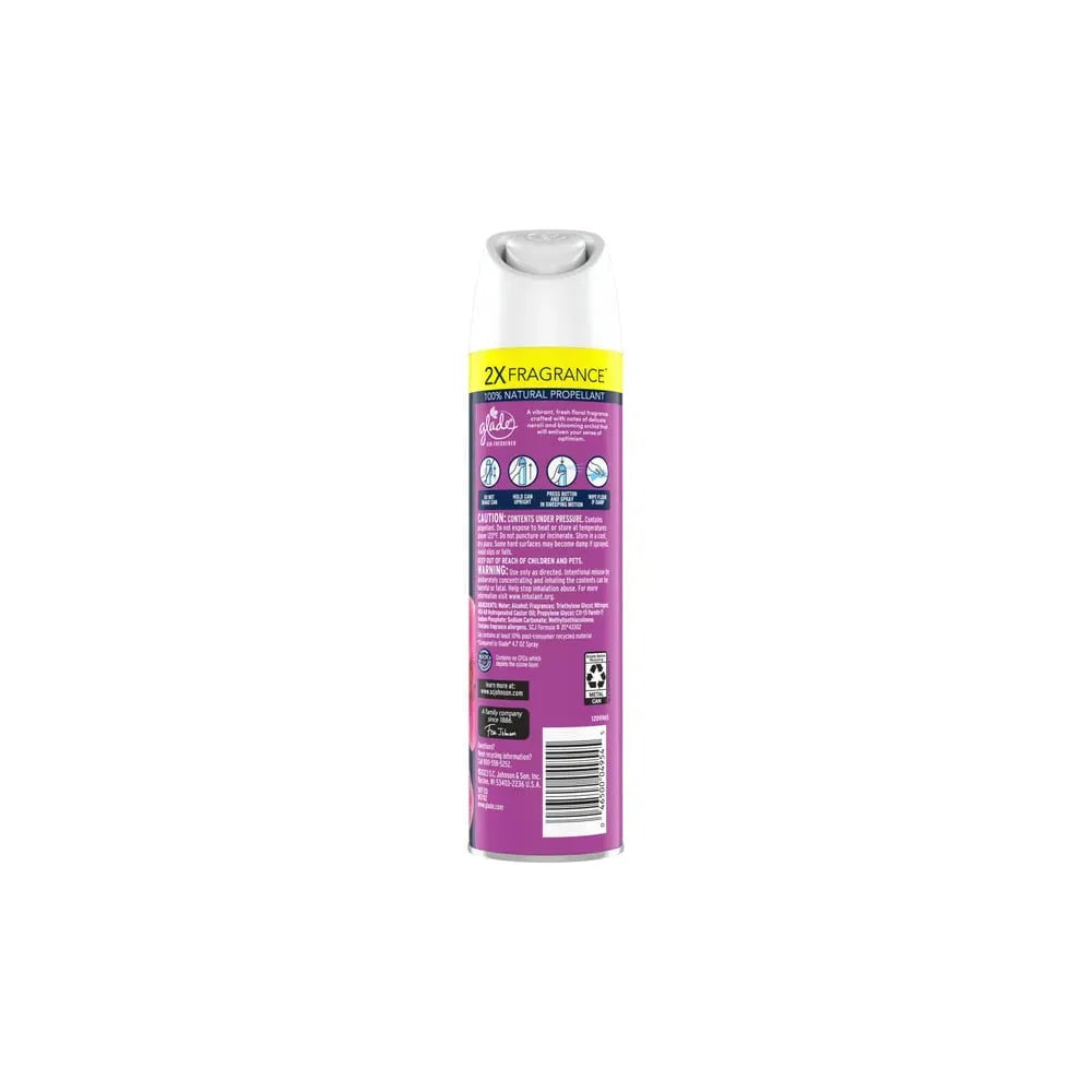 Glade Aerosol Spray Orchid & Neroli 8.3 oz (Pack of 6)