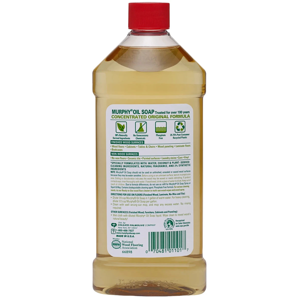 Murphy Oil Household Cleansing Soap Original Formula 16Oz (Pack of 12)